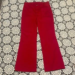 RARE 1960s Wrangler Red Pants